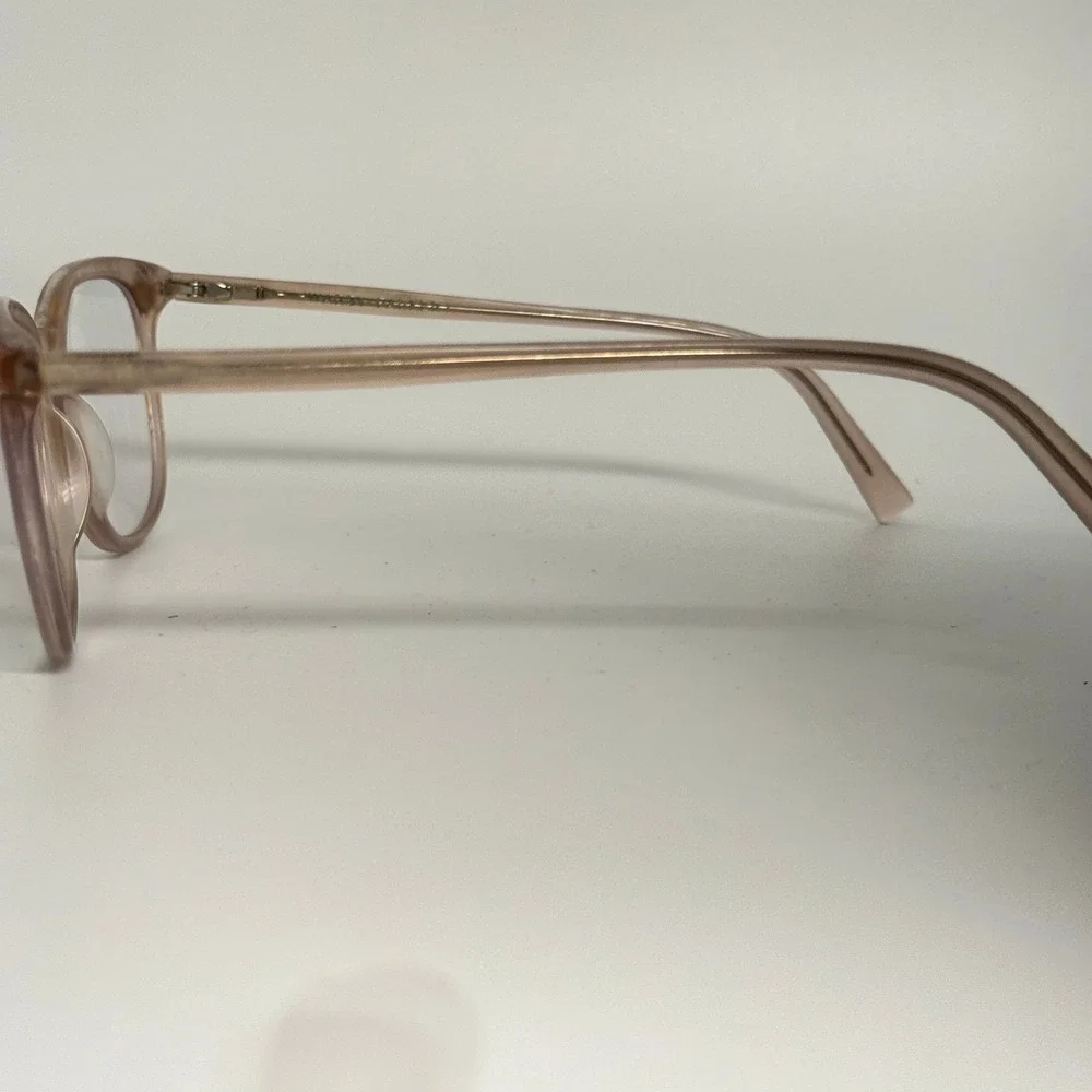 Warby Parker Durand XW 668 Rose‎ Water Eyeglasses Frames 55-20-150 Pink Clear